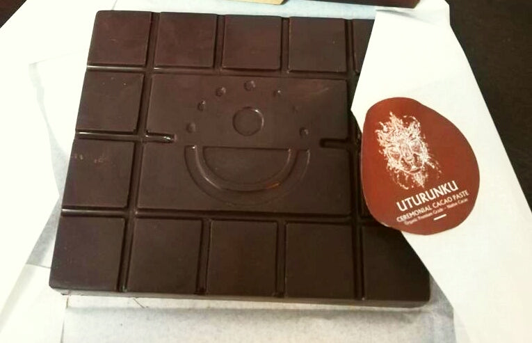 ceremonial cacao paste block