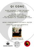 Weekly Qi Gong Classes — Monthly Pass